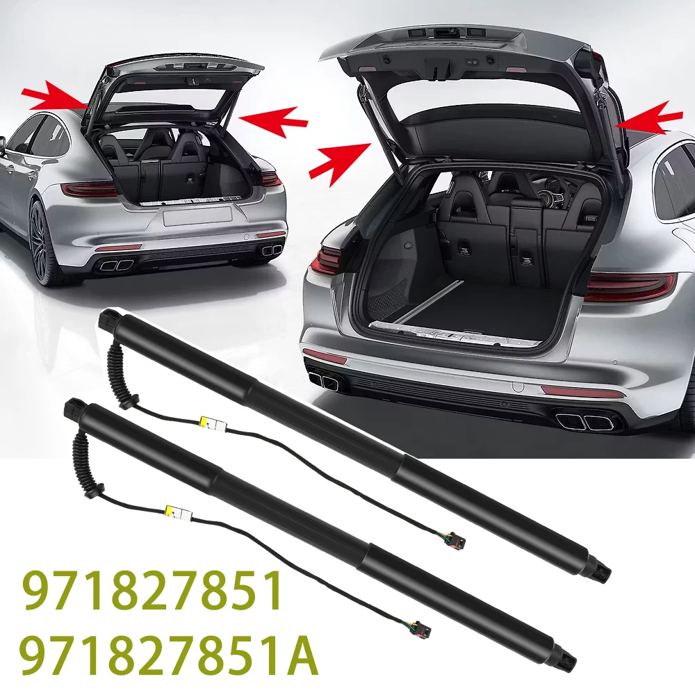 For 2017-2021 PORSCHE PANAMERA 971 Tailgate Support Rod Rear Tailgate Strut Electric Support Struts971827851A 971827851