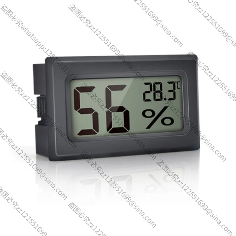 Suitable for Thermohygrometer Digital Display Thermohygrometer Electronic Thermohygrometer External Probe Free Battery PT-2H