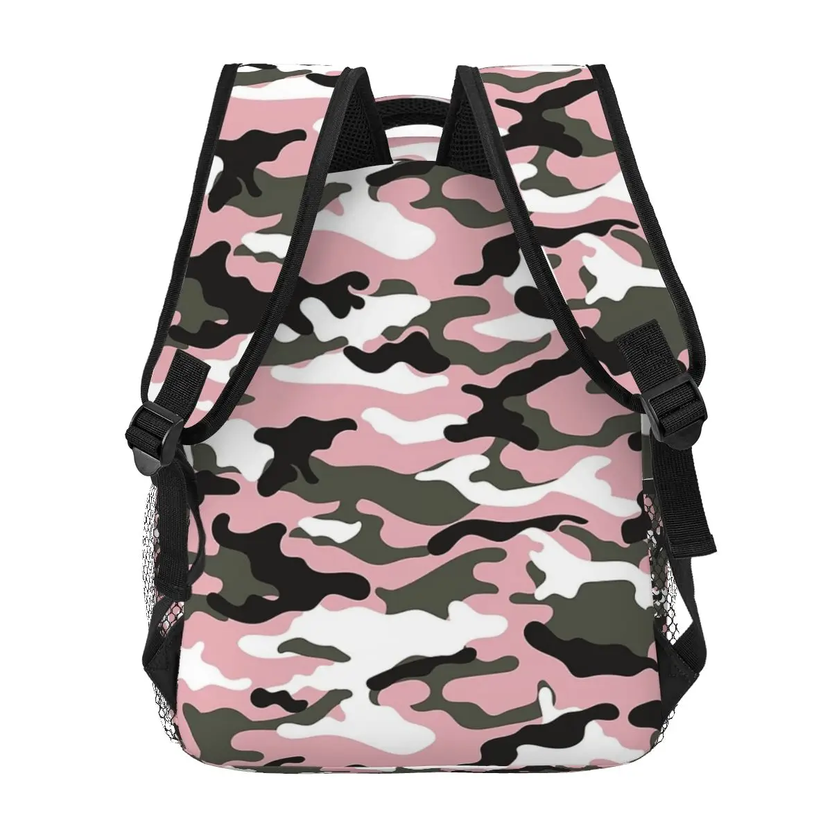 Różowy wojskowy wzór moro dziewczyny tekstura Squad plecaki chłopcy dziewczęta Bookbag studenci torby szkolne plecak dziecięcy torba na ramię