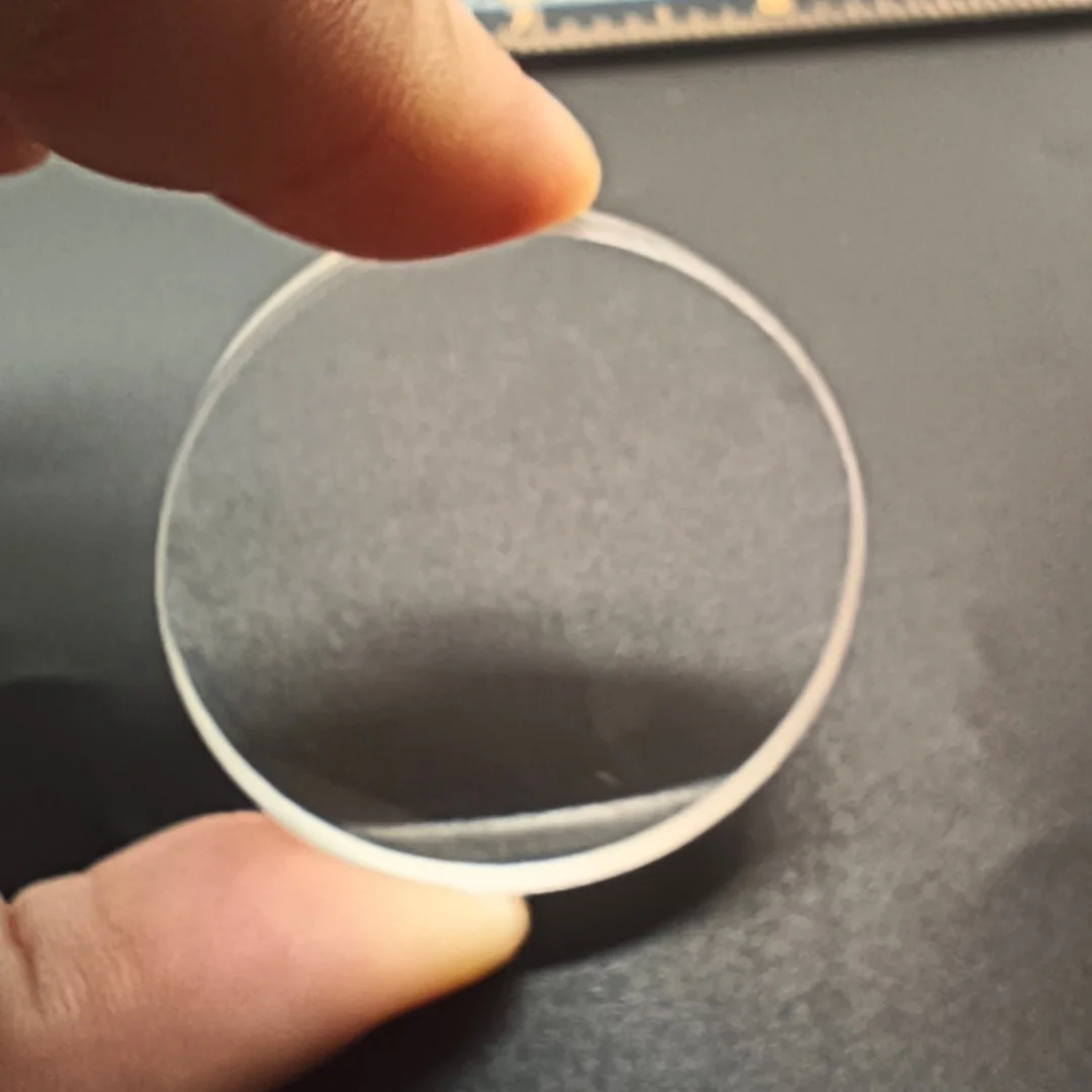 Lentille optique achromatique biconvexe collée en verre, diamètre 34mm 42mm 52mm 63mm, pièces pour télescope DIY, objectif de microscope, oculaire