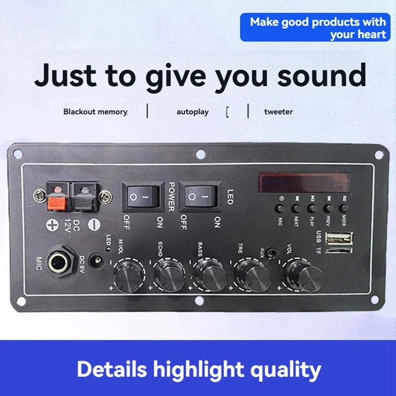 مكبر للصوت مجلس كاريوكي مكبر كهربائي مجلس سيارة مكبر للصوت مجلس بلوتوث مضخم الصوت المجلس