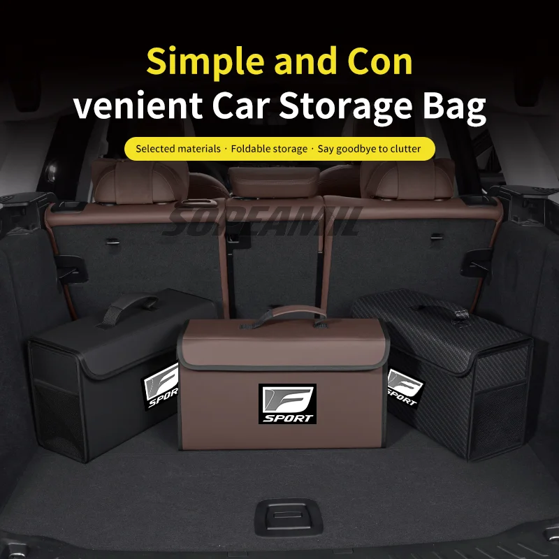 

Car Trunk Organizing And Storage Box For Lexus F Sport ES200 ES300 LS500h RX300 GS250 GS300 IS300 LX570 CT200h GX460 NX300 UX