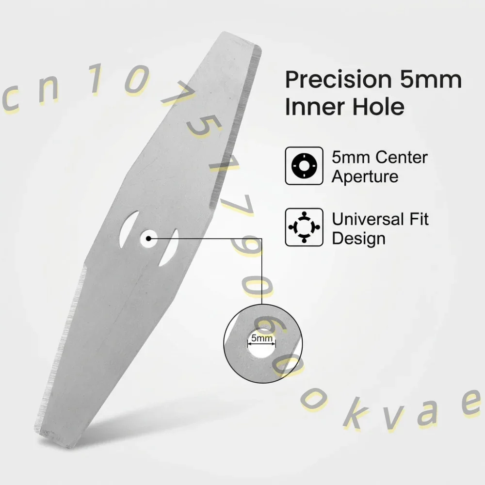 Cordless Lawn Mower Blades Replacement 6 Inch Steel Saw Blade Grass Trimmer Cutter Parts Garden Tools Accessories view 6