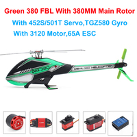 DIY ALZRC - Devil X360 X380 380 FBL Super Combo Frame RC Helicopter Airplane 6CH 3D Flying RC Remote Control