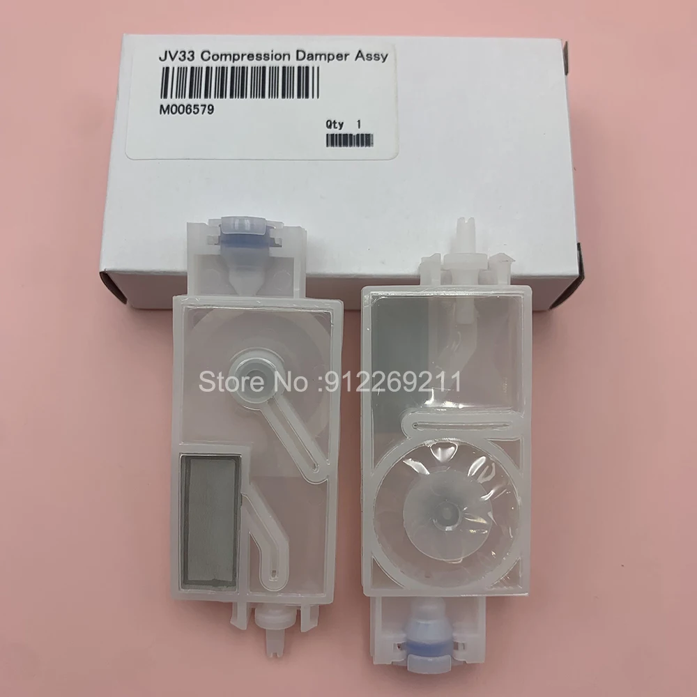 

2 шт., сделано в Японии, демпфер сжатия чернил в сборе для Mimaki JV5/JV33/CJV30/TS3 Epson DX5, печатающая головка, сольвентный принтер-M006579