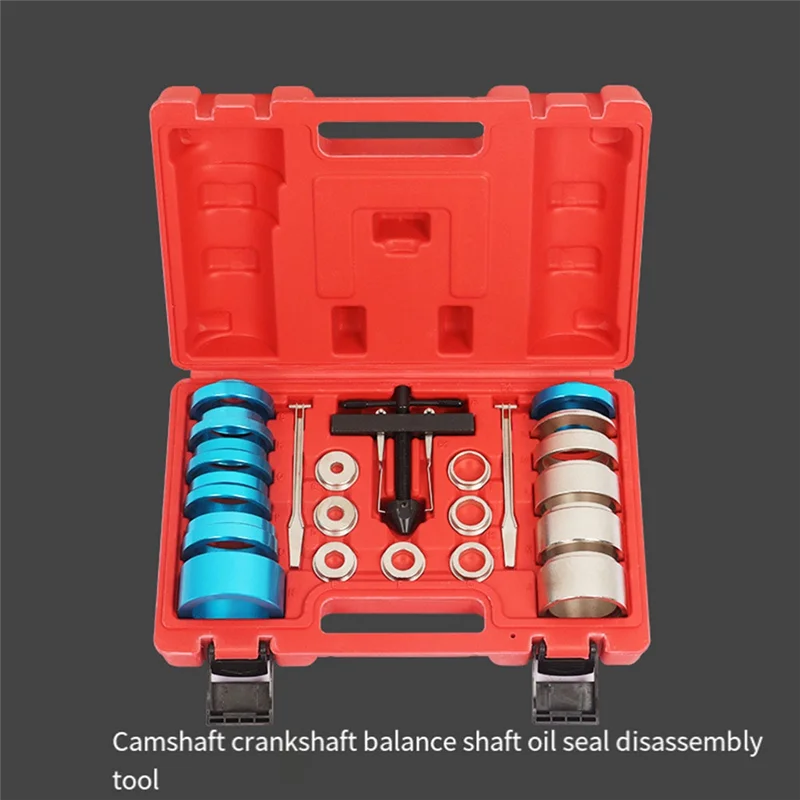 

T99C-Cam Oil Seal Remover Tool Save Labor Convenient Complete Crankshaft Seal Set Balance Shaft Oil Seal Installer