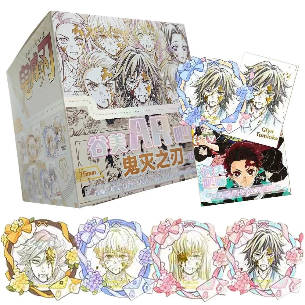 

Demon Slayer Collection Card Fantasy Hot Blood Anime Exquisite Badge Toys Accessories Popular Character High Quality Peripheral