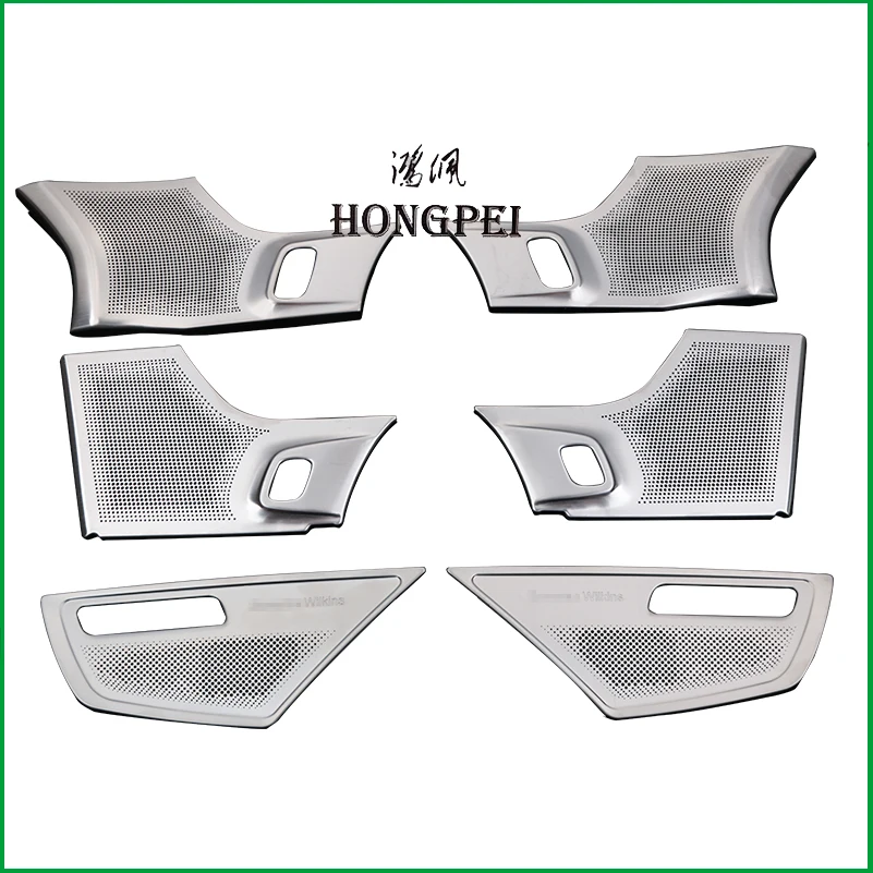 

For Volvo XC90 Four-door Speaker High And Low Sound Cover Interior Stickers Trim 2015-2020 Car Styling Auto Accessories
