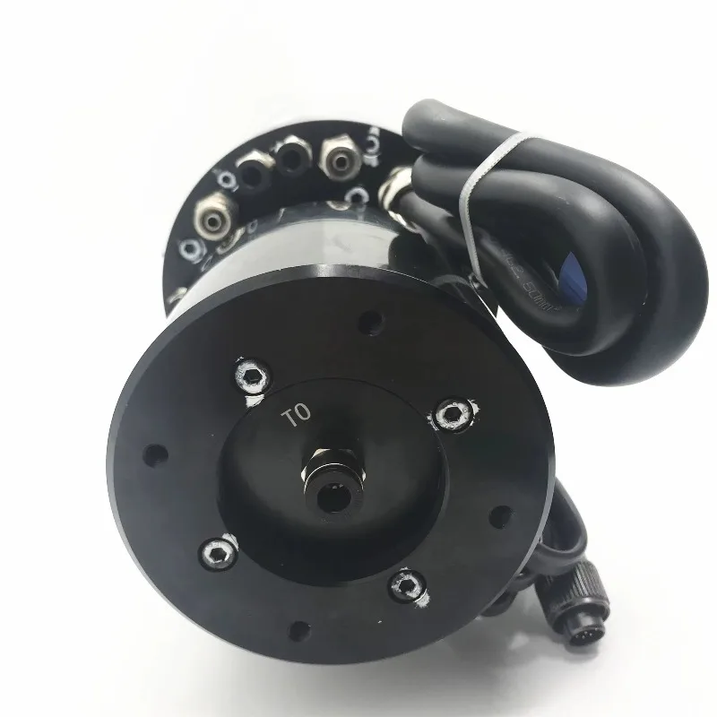 DECI 5.5KW 7.5KW 30000rpm جهاز توجيه باستخدام الحاسب الآلي محرك المغزل لتبريد المياه BT30 شفة Atc المغزل لطحن المعادن الصلب