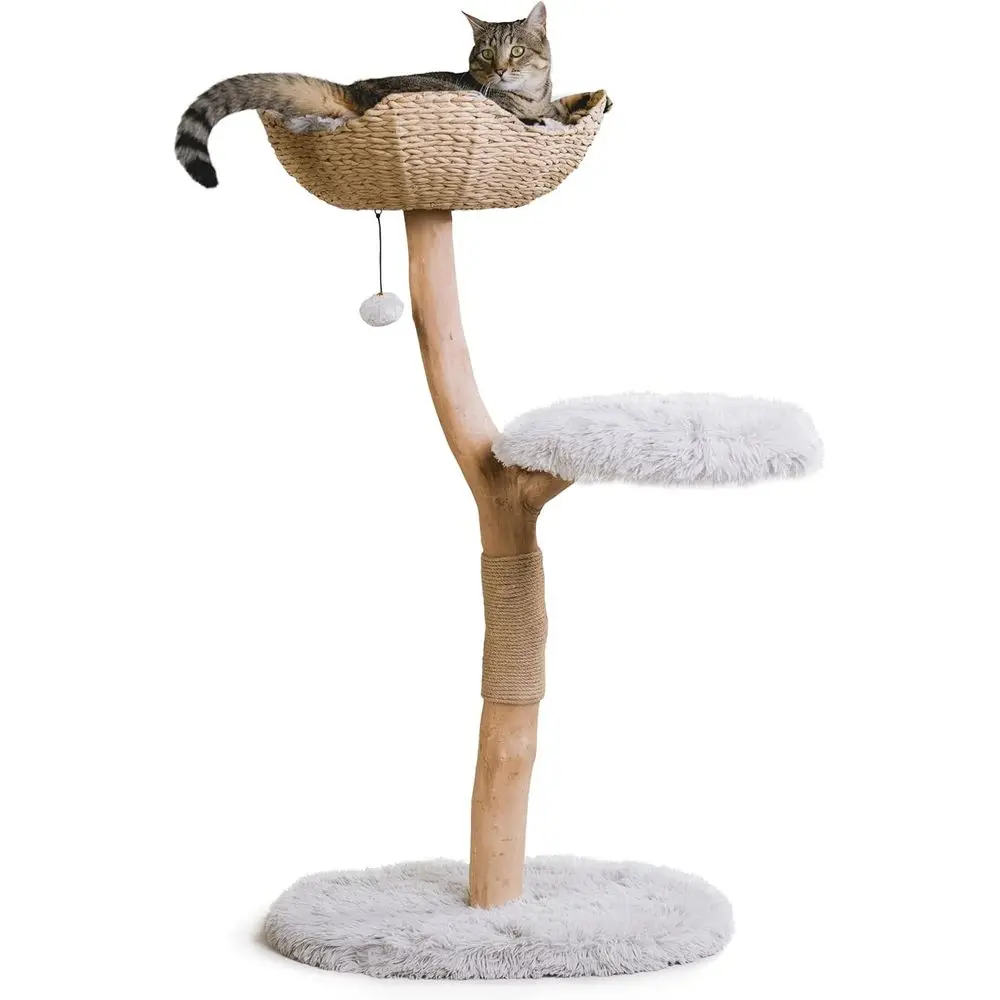 

Gray 43 High Large Capacity Cat Tree, 27 LBS, Grey/Gray Shade