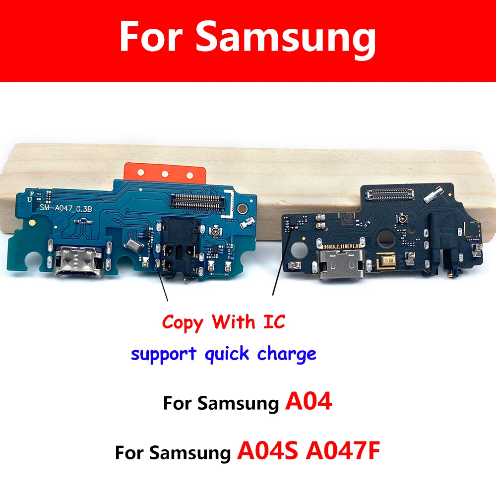 

New USB Micro Charger Charging Port Dock Connector Microphone Board Flex Cable For Samsung A04 A04E A04S A42 5G