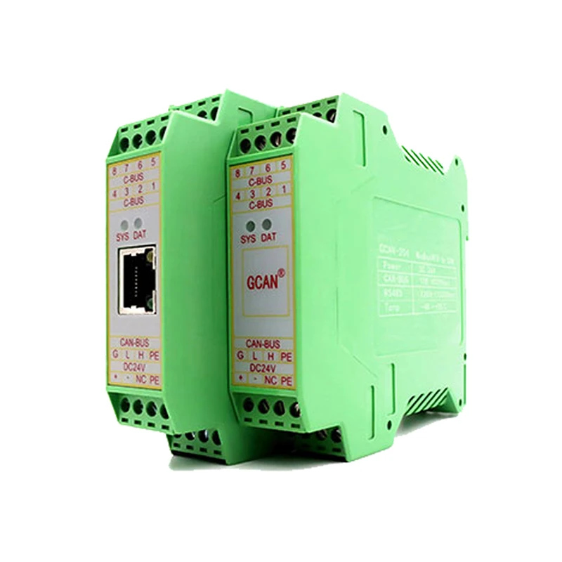 

GCAN-204 Bidirectional CAN to Ethernet Modbus RTU to CAN Bus Gateway Canet Module