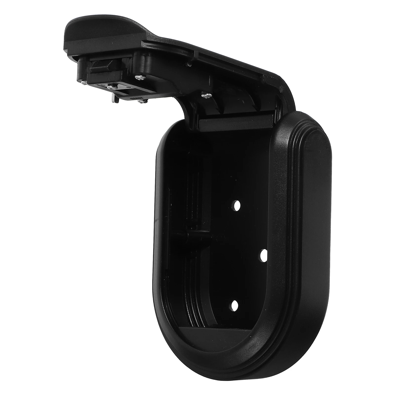 Black Key Box with Combination Lock for Wall Mount Secure Storage ABS Material Outdoor Use Key Management Safe