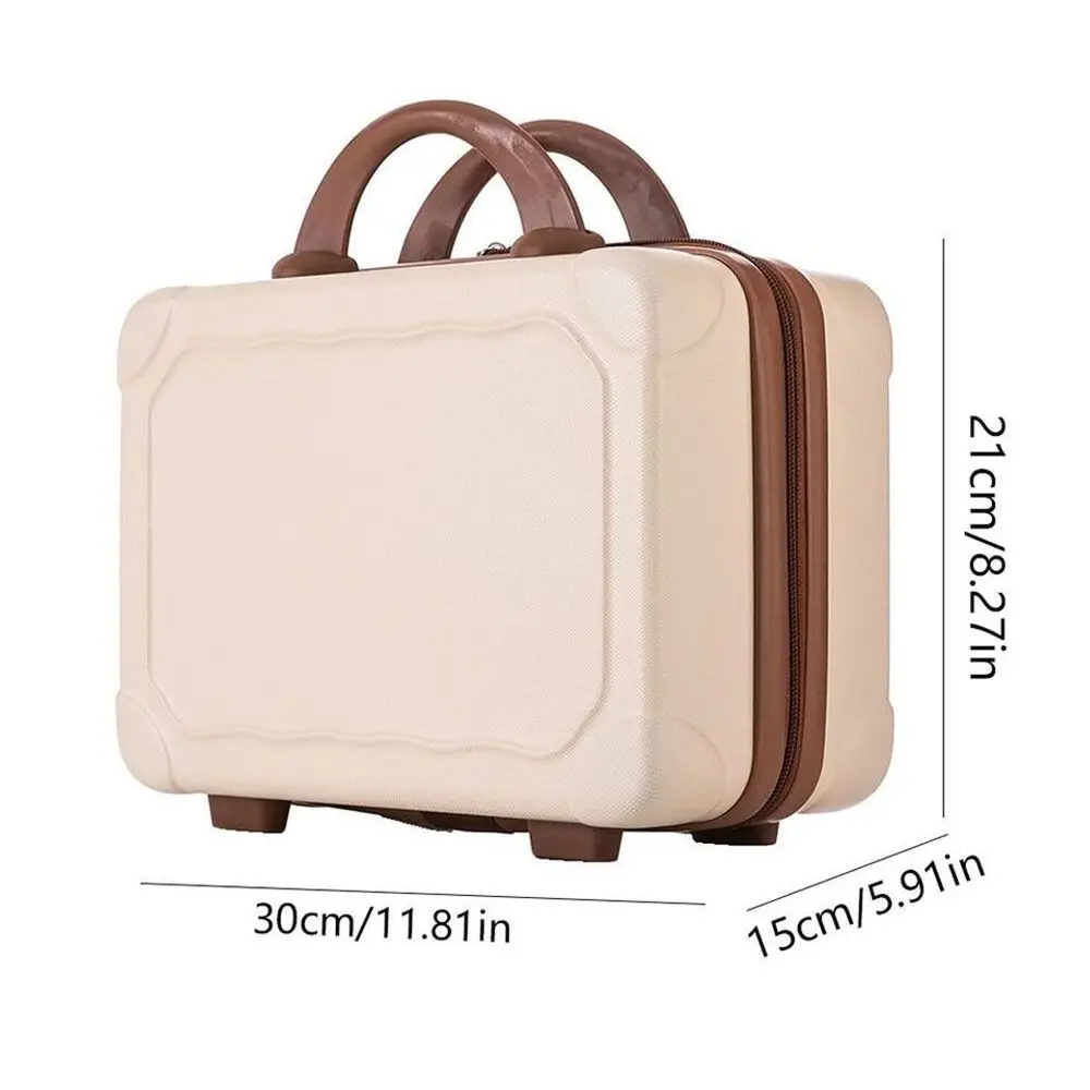 14 Inch Mini Travel Suitcase Cosmetic Box Hand Luggage Organizer Makeup Case Small Box Boarding Case