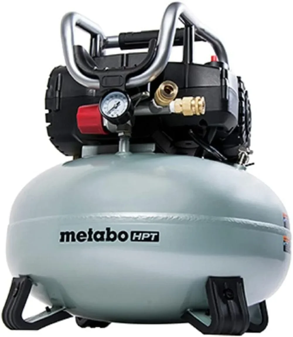 Metabo HPT Pancake Air Compressor, 6 Gallon (EC710S) Reliable and Durable Performance