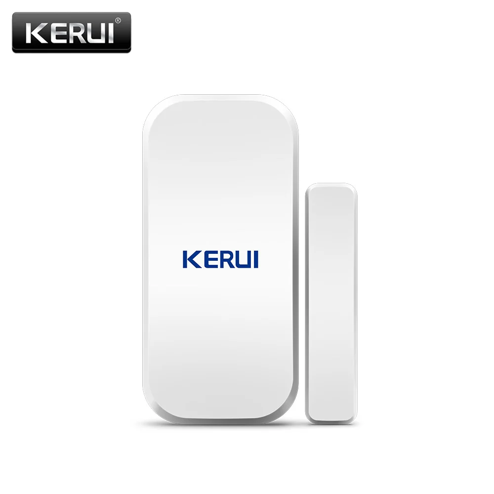 KERUI D025 433 MHz bezprzewodowy czujnik magnetyczny do drzwi okiennych dla KERUI W181 W204 System alarmowy do domu antywłamaniowy