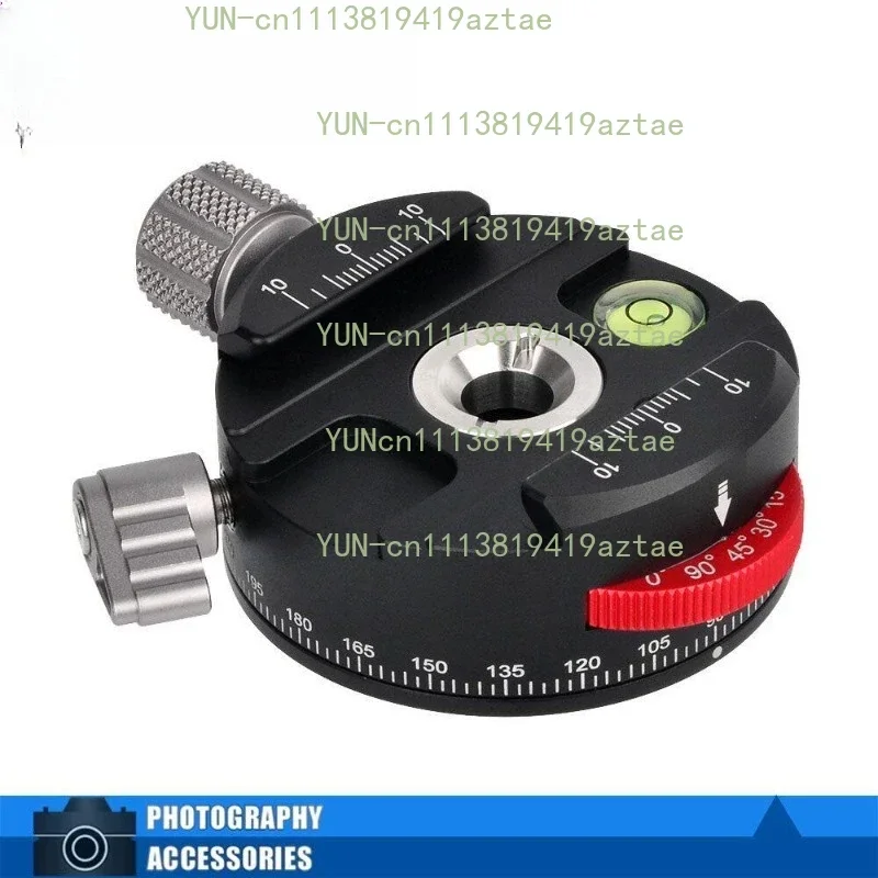 Factory direct sales PAN-60H panoramic 360 degree rotating clamp five-speed indexing blind photography tool accessories
