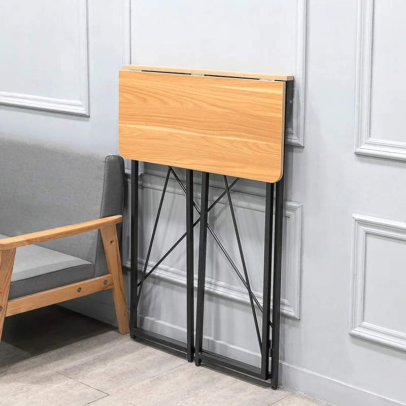 Foldable Standing Desk Office Table for Computer Work Ergonomic Writing Desk for Small Spaces