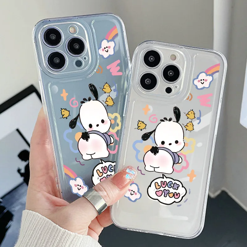 Pacha Dog Shockproof New Style Shockproof Phone Case For iPhone 15 Pro Max 14 Plus 13 12 11 XR X XS 8 7 Cover