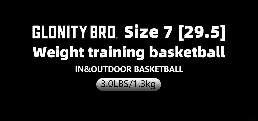 Aggravated Basketball 3lbs Größe 7 Indoor Outdoor Spezial-Trainingsball für verbesserte Ballkontrolle, Dribbling und Passfähigkeiten – Detail 2