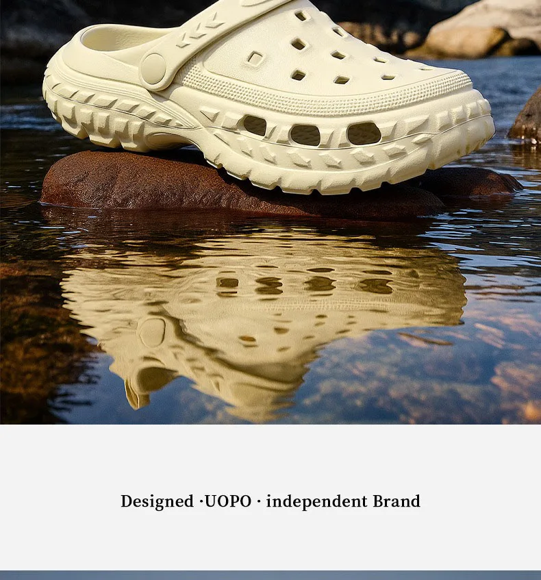 

2025 New outdoor leisure hiking and fishing shoes for men and women in summer, soft soled non slip beach sandals, home slippers