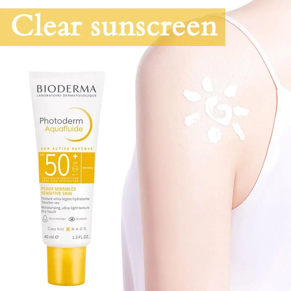 BIODERMA Protector solar corporal facial Adopt SPF50 Tecnología de protección solar de alta potencia Resiste daños a los rayos UV Actividades diarias al aire libre