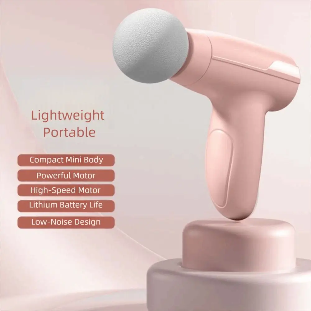 Draagbare 500mAh Spierstimulator 3-speed Elektrische Fascia Massager Trillingen Spier Ontspanning Trillingen Massage Machine