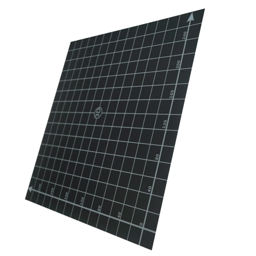 

1pcs Dull Polish Surface Reusable 3D Printer Hot Bed Sticker for ABS PETG TPE Nylon PC Printing Accessories