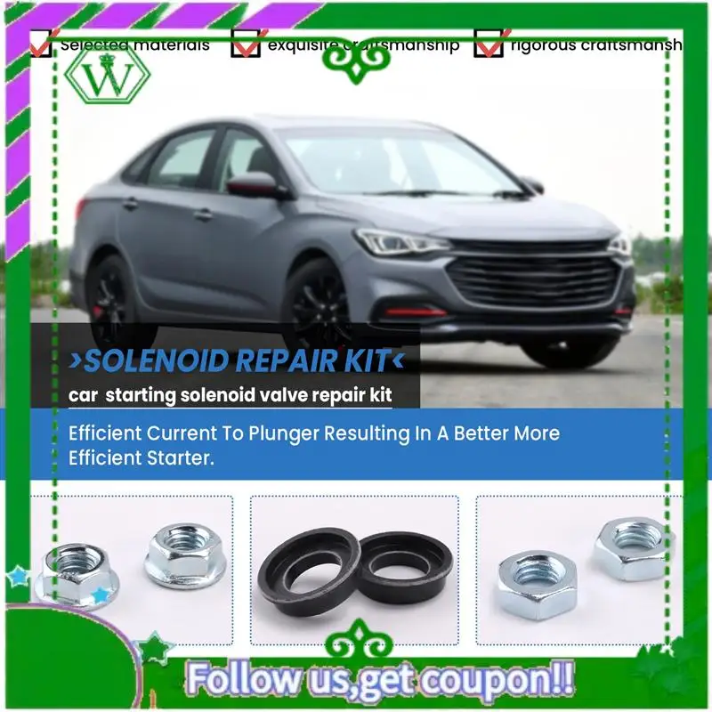 

Ремонтный комплект электромагнита стартера AC34, контакты, детали, пригодные для Toyota Subaru 228000-6660, 228000-6662, 228000-6663