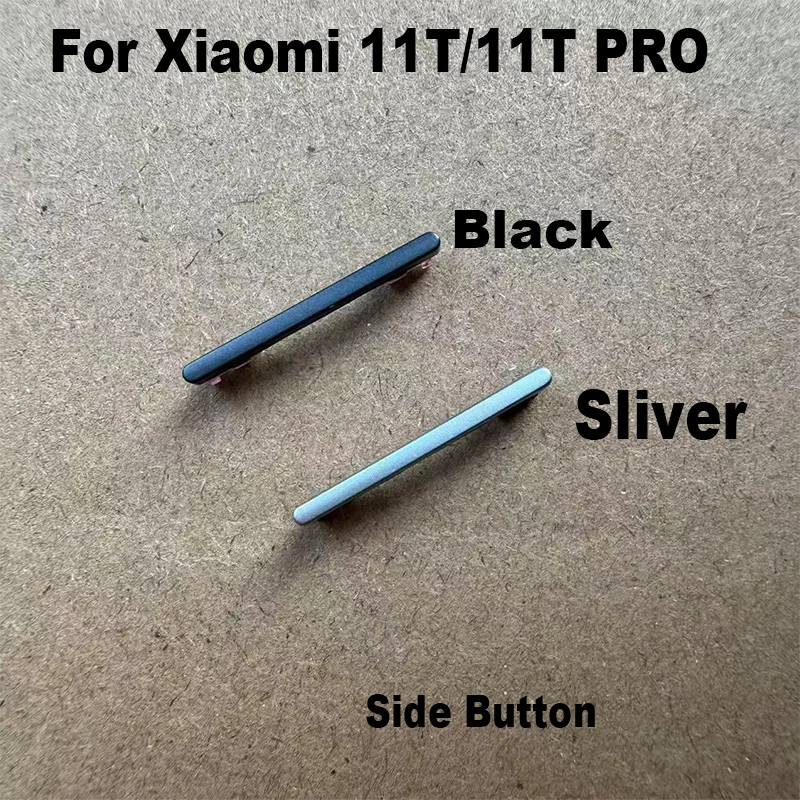 Para xiaomi 11t/11t pro volume de energia botão lateral botões ligar/desligar chaves peças reparo substituição