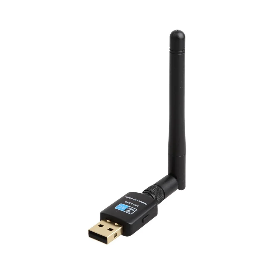 Adattatore Wireless Bluetooth WiFi da 600Mbps adattatore USB 2.4G Bluetooth V4.0 Dongle scheda di rete RTL8723BU per PC portatile Desktop