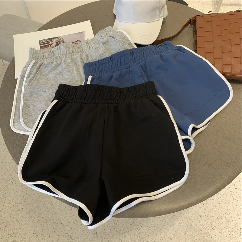 Summer New Striped Design Short Woman Simple Casual Fashion All-match Y2K Shorts 2024 Trendy Popular Pants for Women