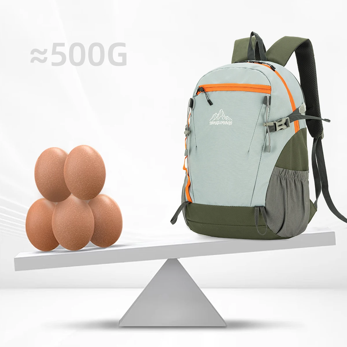 Logo high-end custom-made lightweight sports commuter outdoor professional waterproof backpack fashion backpack exclusive diy