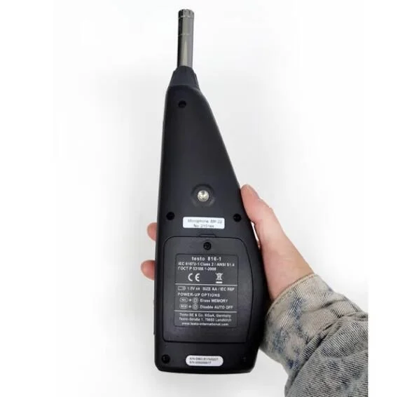 Testo 816-1 Precision Decibel Tester Industrial Grade Electronic Sound Level Meter Noise Meter Measurement Equipment