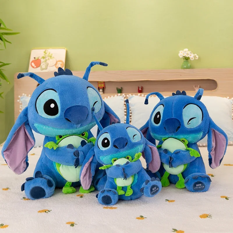 Disney De Kikkerprins Lilo & Stitch Cartoon Poppen Speelgoed Anime Soft Gevulde Poppen Kussen Sussen Speelgoed Verjaardagscadeau voor Jongens Meisjes