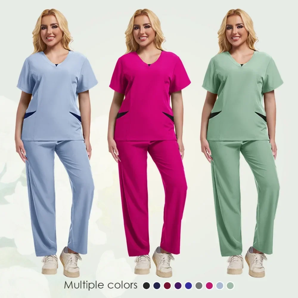 HZMNOI New Arrival Doctor Uniforms HighQuality Medical Scrubs for Women in Various Colors and Sizes Durable Dentist Surgery Sets