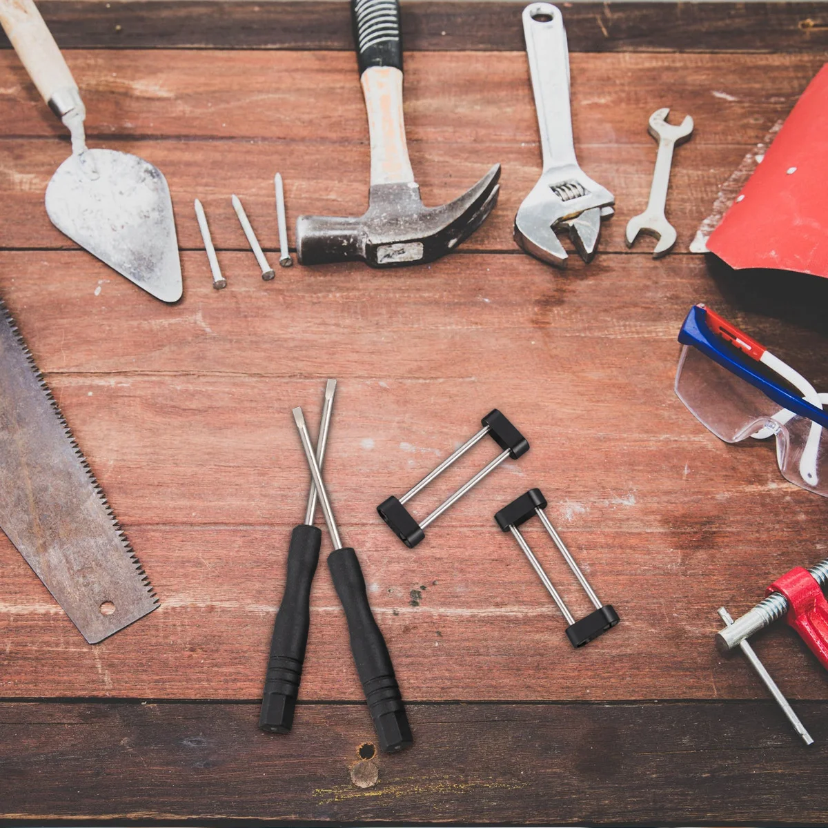 

1 set Stainless Steel Watch Strap Lugs Connector Adapter Set Fit Tool For Black Silver Watch Band Repair