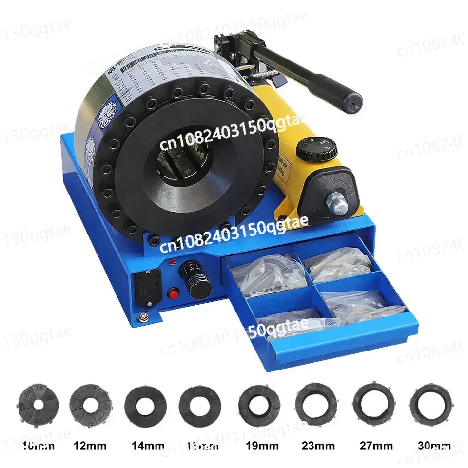 1/4-1 Inch 2SN BNT-30A 8 Sets Free Dies Manual Hydraulic Hose Crimper Machine