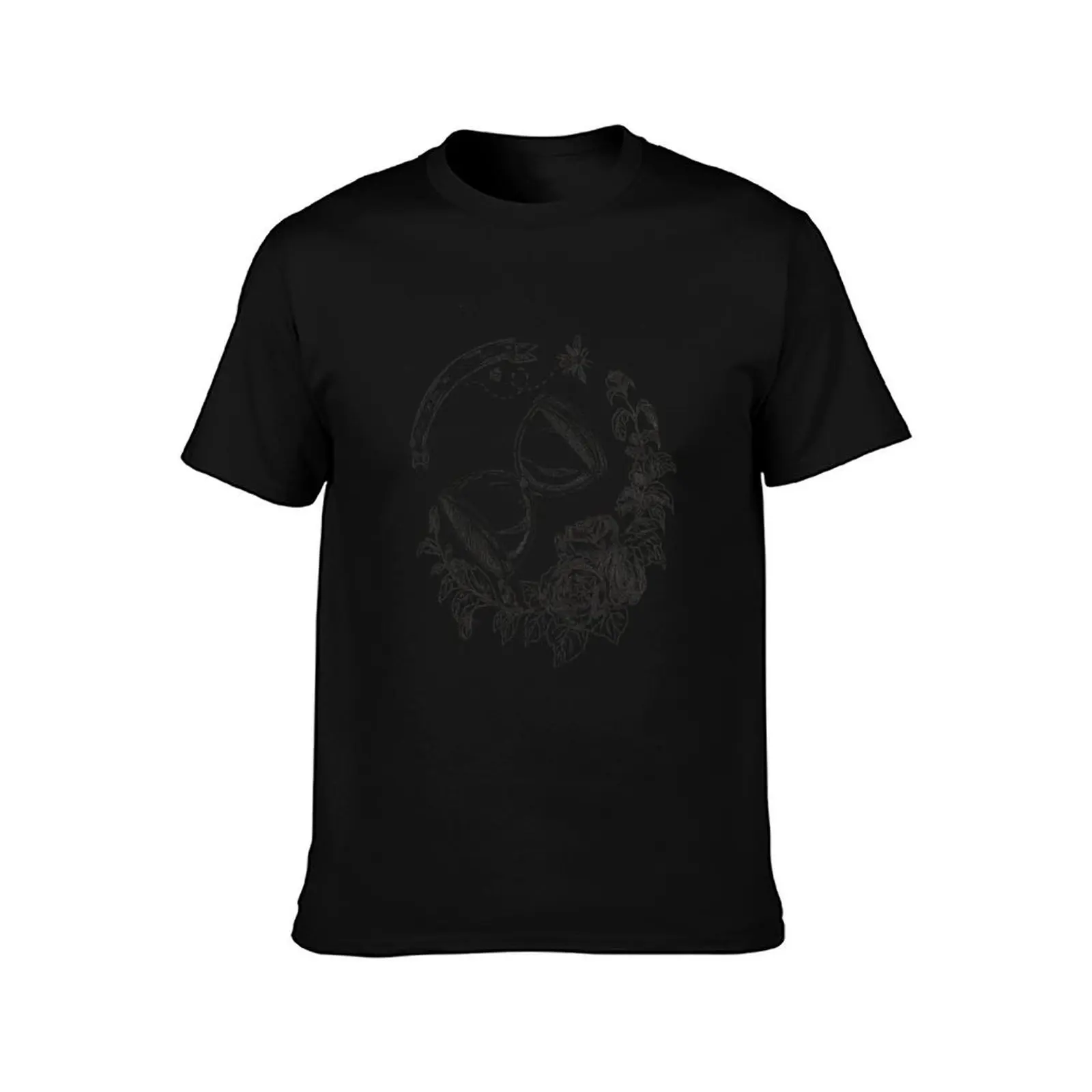 time waits for no one T-Shirt Industrial Work Tee Shirt T-Shirt