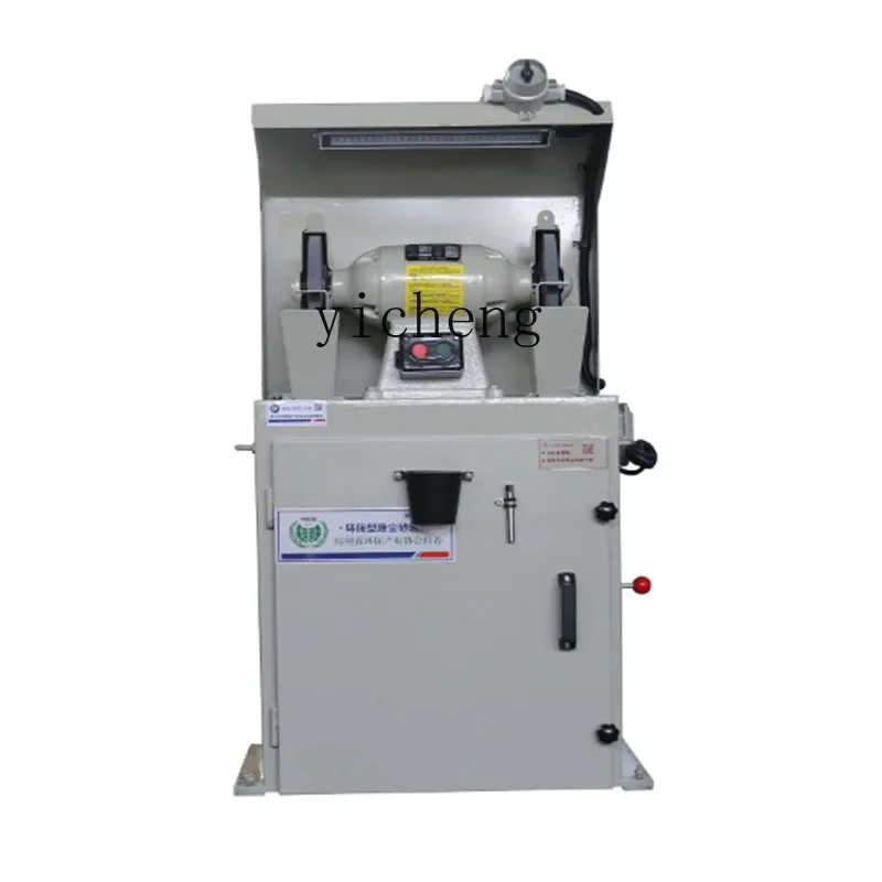 TQH dust removal type environmental protection grinding wheel machine industrial grade West Lake desktop with vacuum collector