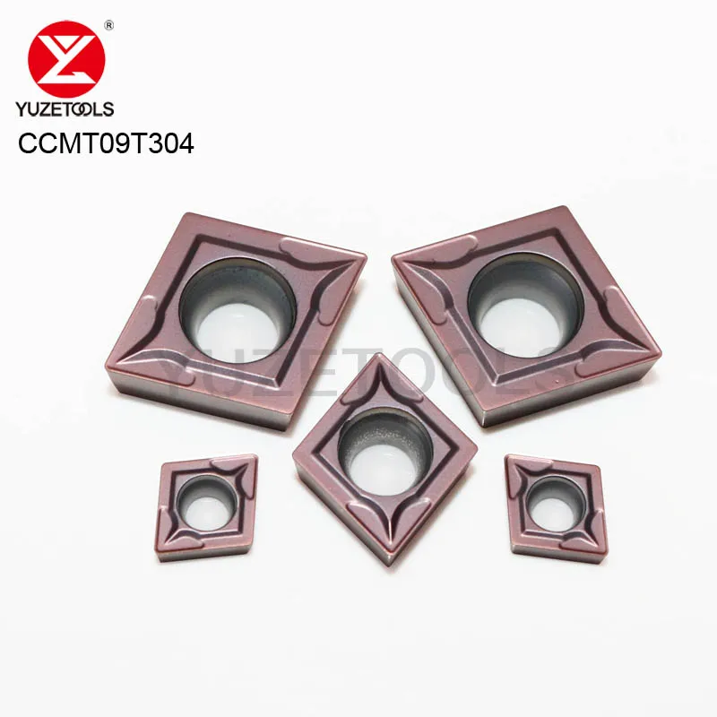 Ccmt060204 ccmt060208 ccmt09t304 ccmt09t308 ccmt120404 torno externo torneamento ferramenta carboneto de corte para aço inoxidável