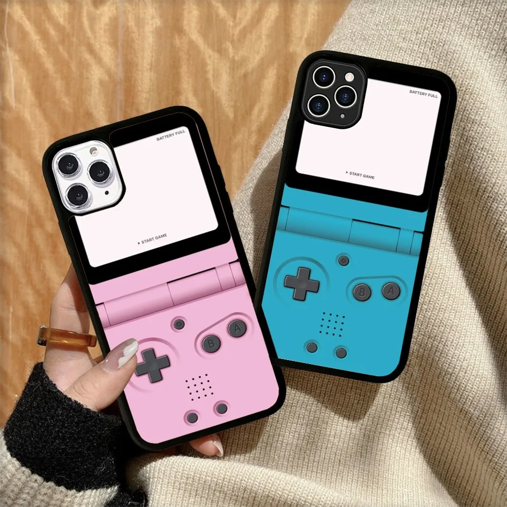 GAME-BOYES Phone Case Silicone PC+TPU For For iPhone  11 12 13 14 15 16 Plus Pro Max Cover