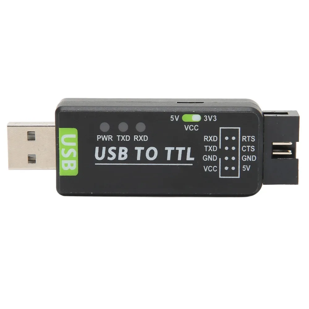 FT232RL Chip USB To TTL Converter Multiple Protection Circuit with Shell Serial To USB Converter USB To TTL Adapter