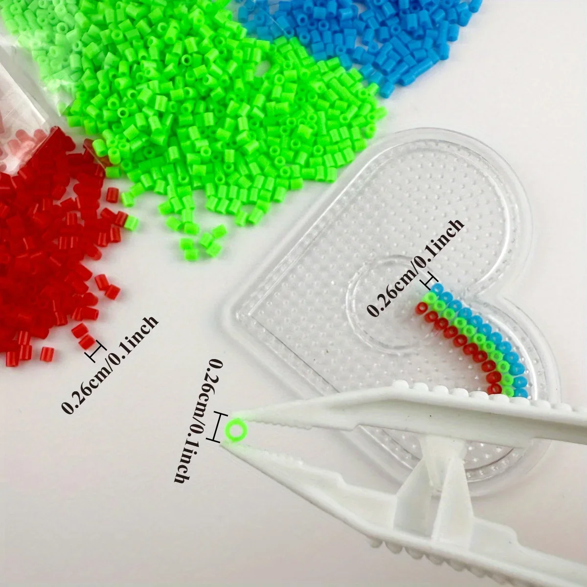 

6-color 6000 Bead 2.6mm Hama Bead Car/animal Theme Fuse Bead Set Multi-color Diy Handmade Supplement Bag New Mini Pearl Bead