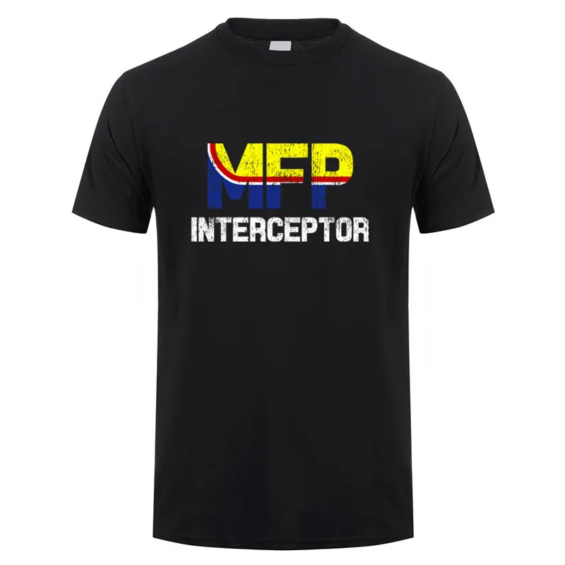 Mfp Interceptor Main Force Patrol T Shirt Summer Men Cotton Short Sleeve MFP T-shirts Man Clothing Tops