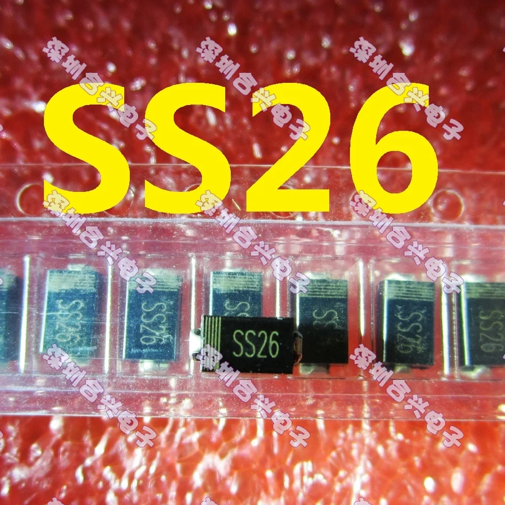 5pcs/lot SK26 SS26 SMA 2A 60V