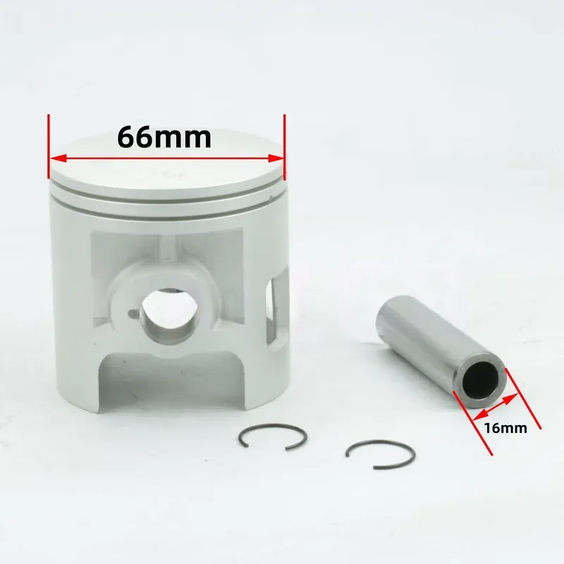 MTK 66mm Complete Cylinder Kit with Piston for Yamaha DT175 Engine Repair Replacement Parts New Motorcycle Accessories High