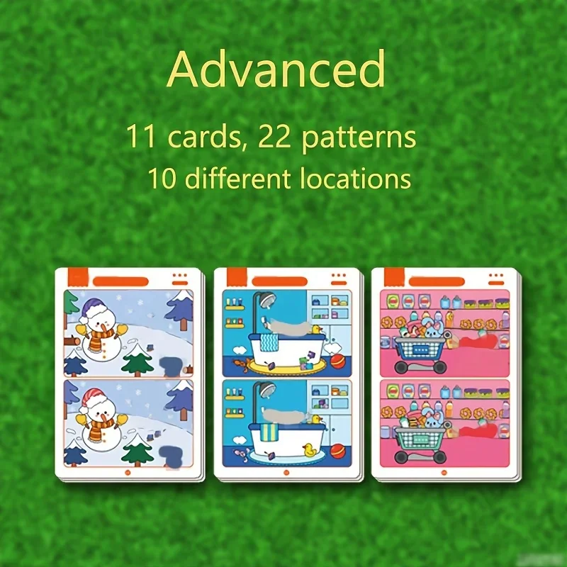 Un juego educativo de búsqueda de fallos: papel de limpieza reutilizable para entrenamiento de concienciación y atención