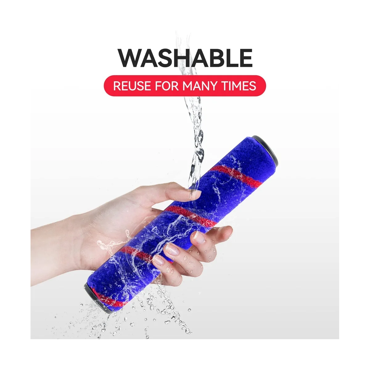 Kuas pembersih vakum Turbo, sikat untuk V10 V8 V7 V11 V15 dengan rilis cepat untuk membersihkan karpet