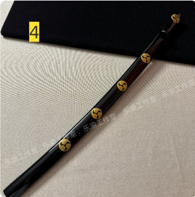 

76*3.2cm Pattern Design Lacquered Wood Saya Sheath Scabbard for Bushido Iaido Kendo Katana Tachi Sword
